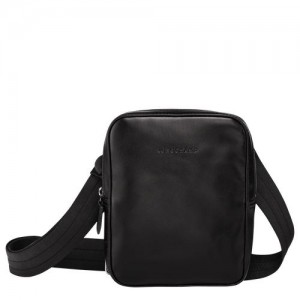Longchamp Baxi Crossbody bag S Black | NLF-806329