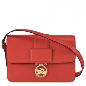 Longchamp Box-Trot Crossbody bag M Orange | JVL-612389