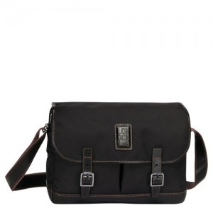 Longchamp Boxford Crossbody bag Black | FTL-478529