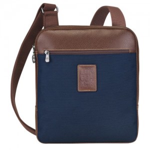 Longchamp Boxford Crossbody bag L Blue | FCL-174690