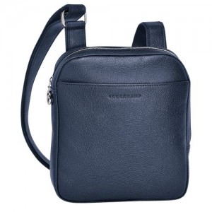 Longchamp Le Foulonne Crossbody bag S Navy | ONV-370695