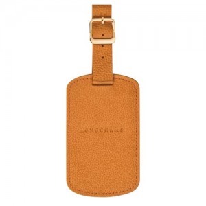 Longchamp Le Foulonne Luggage tag Saffron | MKR-067935