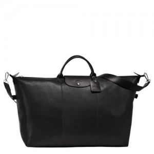 Longchamp Le Foulonne Travel bag L Black | TQO-695218