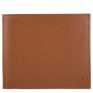 Longchamp Le Foulonne Wallet Caramel | ZID-745892
