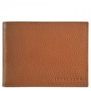 Longchamp Le Foulonne Wallet Caramel | ZLX-132648