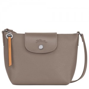 Longchamp Le Pliage City Crossbody bag Taupe | DHE-639472