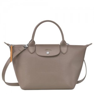 Longchamp Le Pliage City Top handle bag S Taupe | YUE-402539