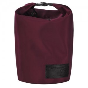 Longchamp Le Pliage Collection Pouch Burgundy | WXG-634102