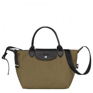Longchamp Le Pliage Energy Top handle bag S Khaki | TYZ-378965