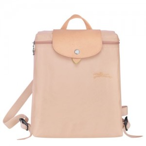 Longchamp Le Pliage Green Backpack Flowers | QPM-821564