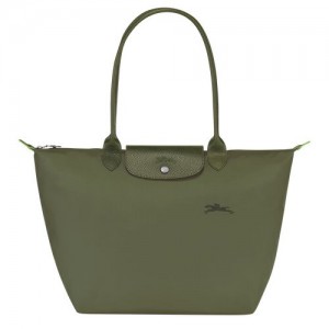 Longchamp Le Pliage Green Shoulder bag L Forest | OFC-230754