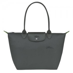 Longchamp Le Pliage Green Shoulder bag S Graphite | GNS-947651