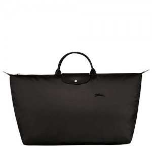 Longchamp Le Pliage Green Travel bag XL Black | DMT-517829