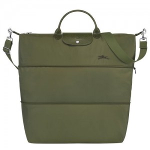 Longchamp Le Pliage Green Travel bag expandable Forest | AUF-324897