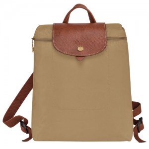 Longchamp Le Pliage Original Backpack Desert | CNU-025834