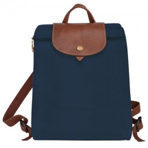Longchamp Le Pliage Original Backpack Navy | SIV-408135