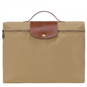 Longchamp Le Pliage Original Briefcase S Desert | UCF-038249