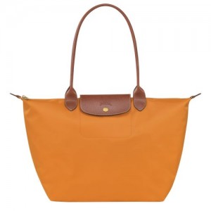 Longchamp Le Pliage Original Shoulder bag L Saffron | JKL-530729