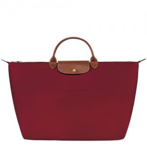 Longchamp Le Pliage Original Travel bag L Red | FHM-286174