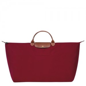 Longchamp Le Pliage Original Travel bag XL Red | LWC-479851