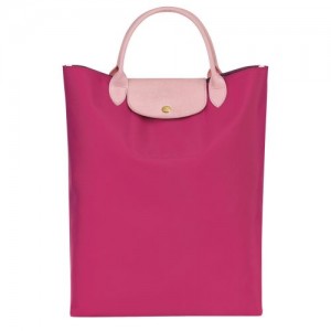 Longchamp Le Pliage Re-Play Top handle bag Fuchsia | IQU-470168