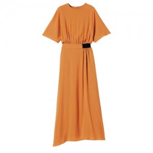 Longchamp Long dress Saffron | AOX-318745