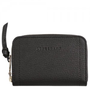Longchamp Mailbox Coin purse Black | GKI-546709