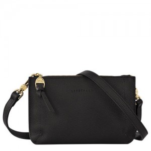 Longchamp Mailbox Pouch Black | BLS-076195