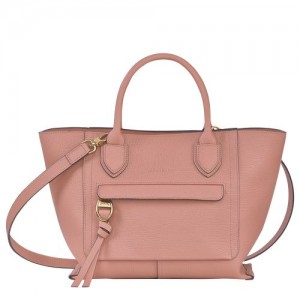 Longchamp Mailbox Top handle bag M Blush | NAE-127953