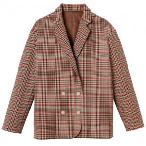 Longchamp Pea coat Cognac | XON-961074