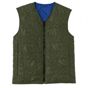 Longchamp Reversible vest Khaki/Blue | PSX-230185