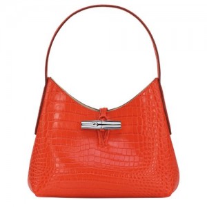 Longchamp Roseau Shoulder bag XS Orange | CTA-485260