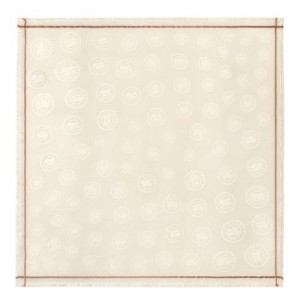 Longchamp Shawl Ivory | DLY-073986