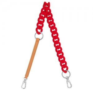 Longchamp Shoulder strap Vermilion | HLK-457391