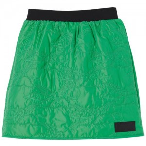 Longchamp Skirt Green | FLR-960153