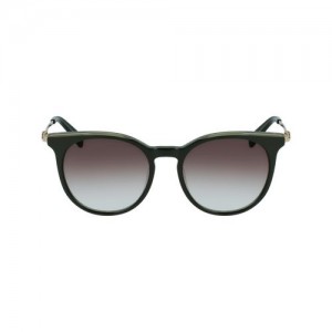 Longchamp Sunglasses Metallic Green | AWJ-541279