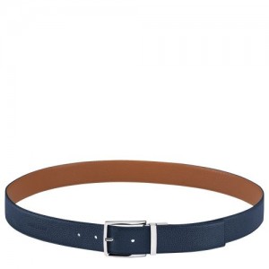 Longchamp belt Navy/Caramel | VNC-709316